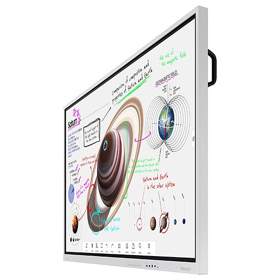 Écran dynamique Samsung Flip 4 WM85B - Ecran tactile et interactif 4K UHD - Autre vue
