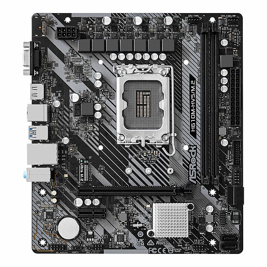 Carte mère ASRock H610M-HVS/M.2 R2.0  - Autre vue