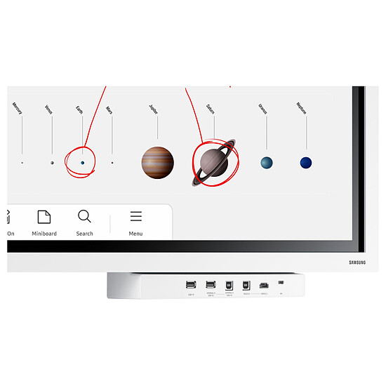 Accessoires affichage dynamique Samsung Flip 4 Tray - CY-TF65BBCXEN - Autre vue