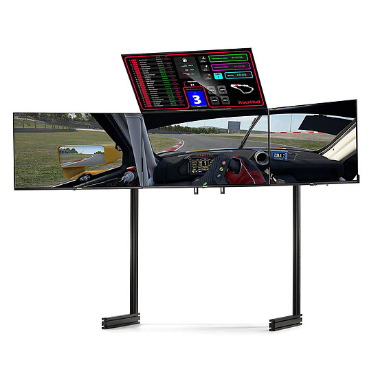 Support d'écran simracing Next Level Racing Elite Quad Monitor Stand - Black Edition - Autre vue