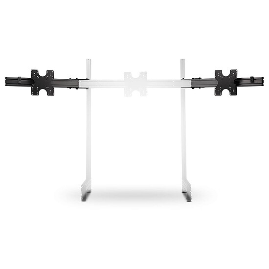 Support d'écran simracing Next Level Racing Elite Free Standing Triple Monitor Stand Add-On - Gris Carbone - Autre vue