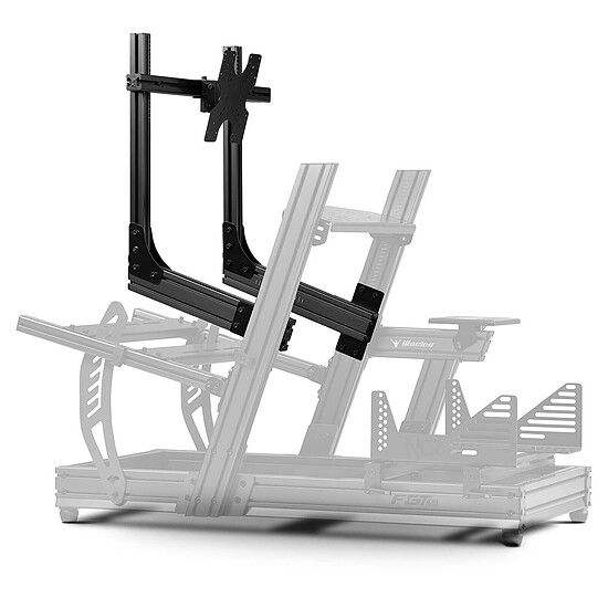 Support d'écran simracing Next Level Racing F-GT Elite Direct Monitor Mount - Gris Carbone - Autre vue