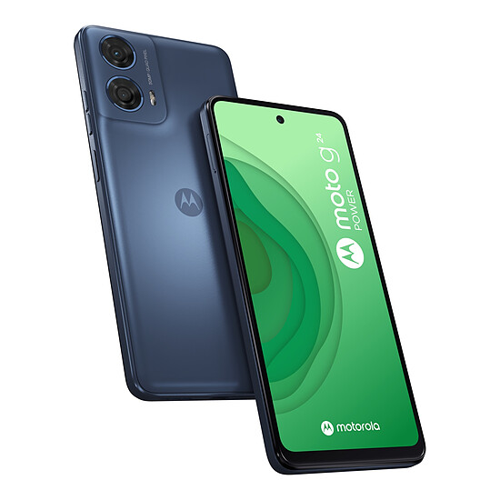 Motorola Moto G24 Power Gris Bleuté - 256 Go - Smartphone Motorola