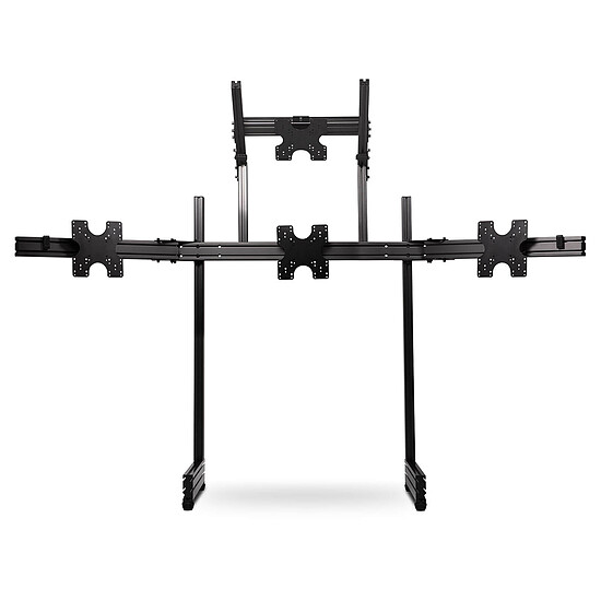Support d'écran simracing Next Level Racing Elite Freestanding Overhead Quad Monitor Stand Add-On - Gris Carbone - Autre vue