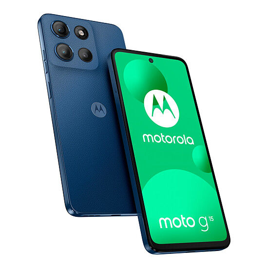 Smartphone Motorola Moto G15 - Marine