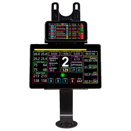 Support d'écran simracing Next Level Racing Elite Tablet/Button Box Mount Add-On - Autre vue