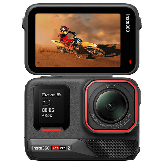 Caméra sport Insta360 Ace Pro 2 - Pack Standard Double batterie - Autre vue