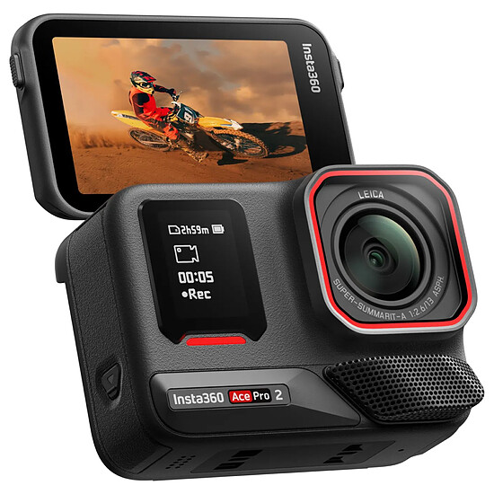 Caméra sport Insta360 Ace Pro 2 - Pack Standard Double batterie - Autre vue