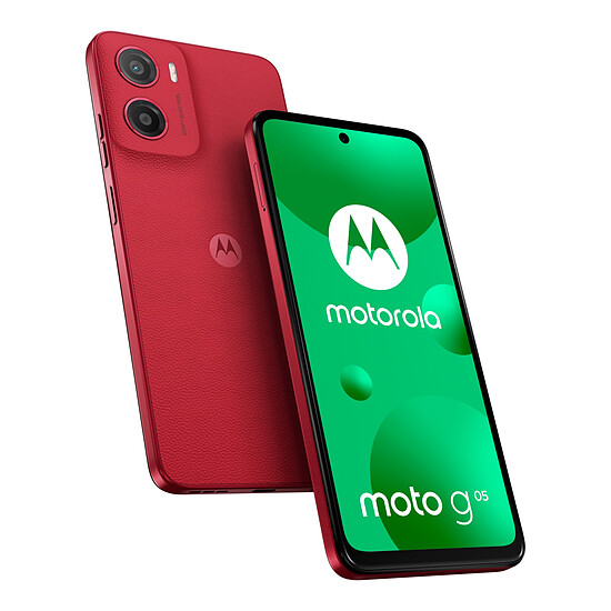 Smartphone Motorola Moto G05 - Rouge