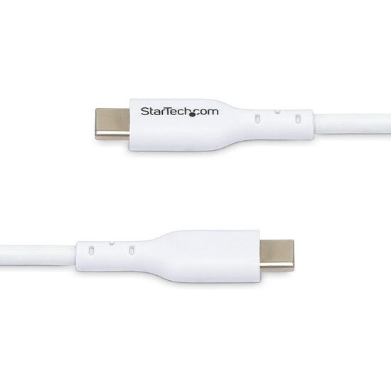 Câble USB StarTech.com Câble USB-C vers USB-C 2.0 - 1 m - Blanc - Autre vue