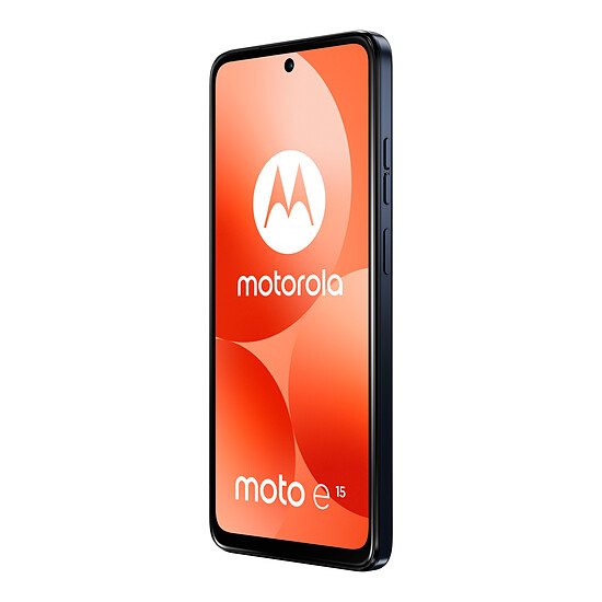 Smartphone Motorola Moto E15 - Bleu Denim - Autre vue