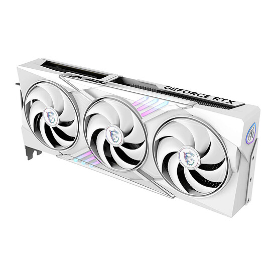 Carte graphique MSI GeForce RTX 5070 12G GAMING TRIO OC WHITE - Autre vue
