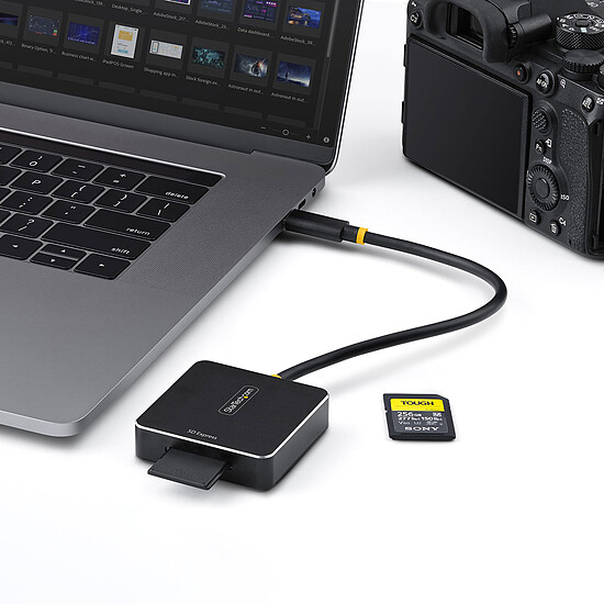 Lecteur de carte mémoire StarTech.com Lecteur de Cartes SD Express USB 3.0 Type C - Autre vue