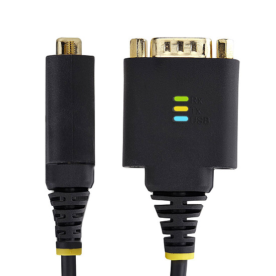 Adaptateur USB StarTech.com Câble Adaptateur USB-A 2.0 vers DB9 (Série RS232) - 0.3 m - Autre vue