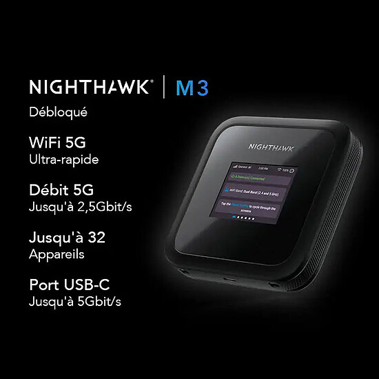 Routeur et modem Netgear Nighthawk M3 (MH3150) - Autre vue
