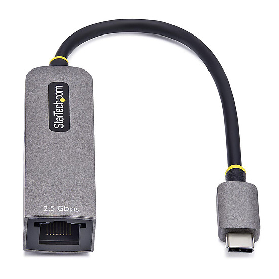 Câble USB StarTech.com Adaptateur USB-C 3.0 vers Gigabit Ethernet avec PD 100W (M/F) - Autre vue