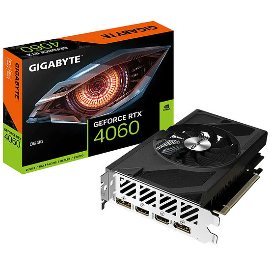 Carte graphique Gigabyte GeForce RTX 4060 D6 8G