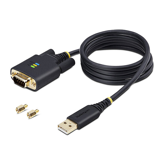 Adaptateur USB StarTech.com Câble USB-A 2.0 vers DB9 (Série RS232) - 1 m - Autre vue