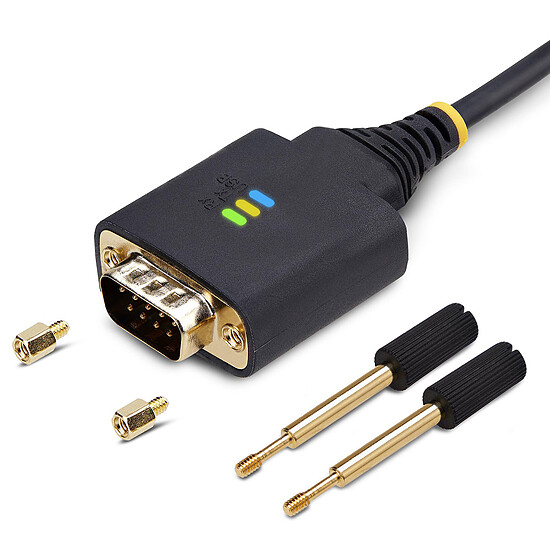 Adaptateur USB StarTech.com Câble USB-A 2.0 vers DB9 (Série RS232) - 1 m - Autre vue