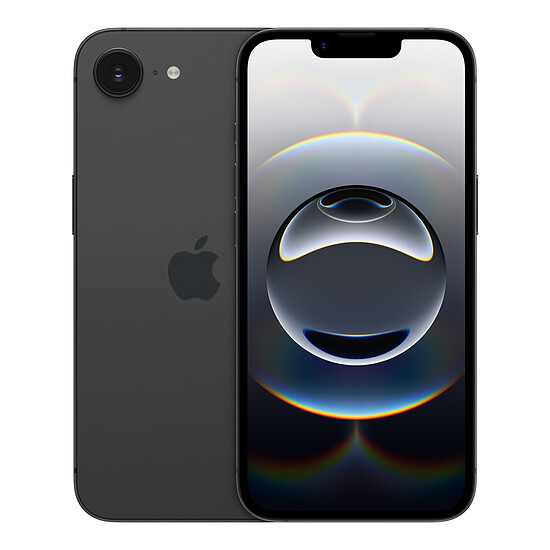Smartphone reconditionné Apple iPhone 16e Noir - 128 Go · Reconditionné - Autre vue