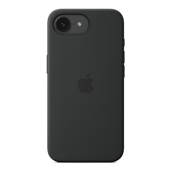 Coque et housse Apple Coque en silicone Noir - iPhone 16e - Autre vue