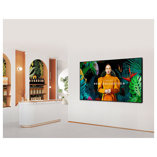 Écran dynamique Samsung 43" LED QB43C - Ecran dynamique 4K UHD  - Autre vue