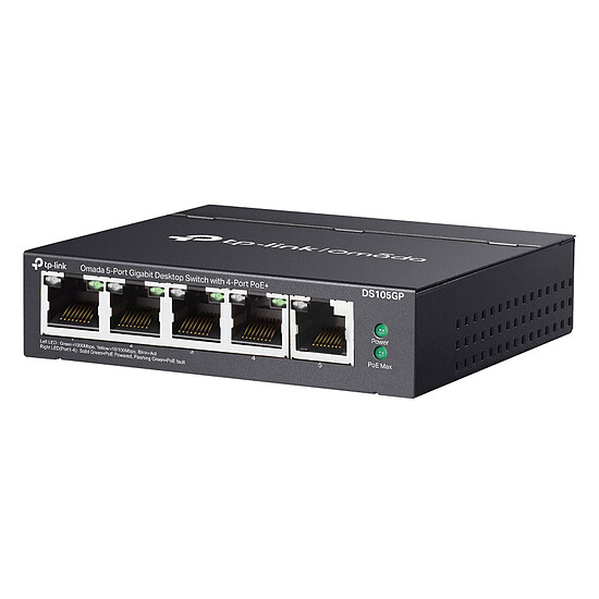 Switch et Commutateur TP-LINK DS105GP - Autre vue