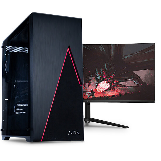 PC de bureau Altyk - Omega - G1-I7K32R47S-N1 + Fox Spirit PGN341