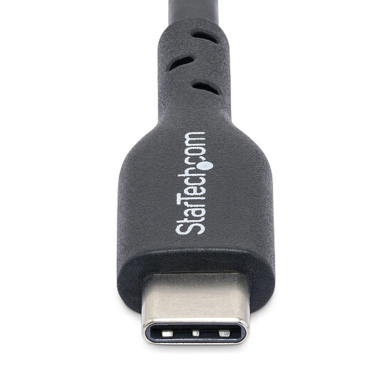 Câble USB StarTech.com Câble USB-C vers USB-C 2.0 - 60W 3A PD - 1 m - Noir - Autre vue