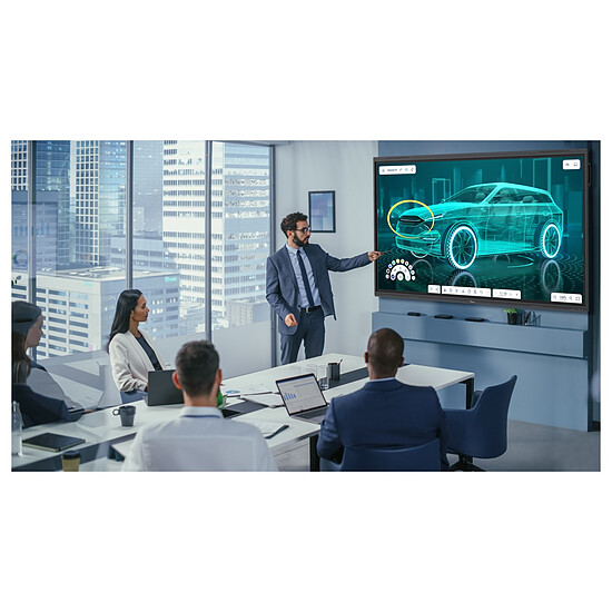 Écran dynamique Optoma 5863RK - Ecran tactile et interactif 4K UHD   - Autre vue