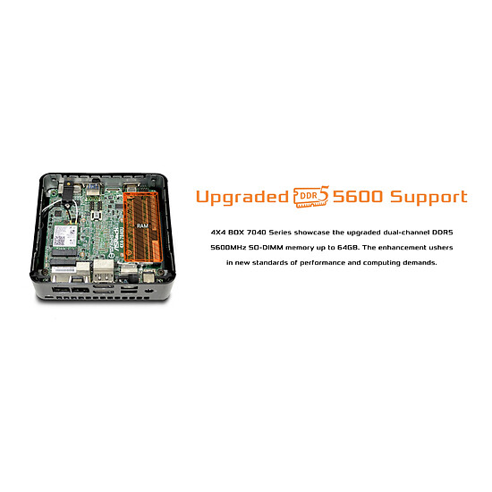 Barebone ASRock 4X4 BOX-7640U (barebone) - Autre vue
