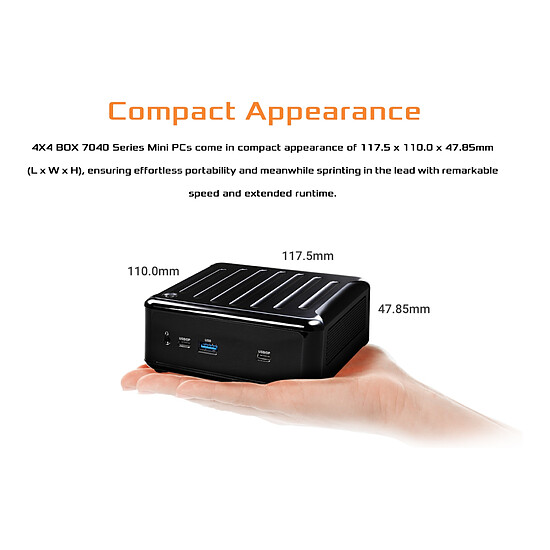 Barebone ASRock 4X4 BOX-7640U (barebone) - Autre vue