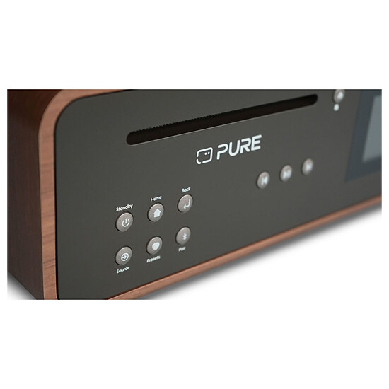 Mini-chaine Pure Classic Stereo Café/Noyer - Autre vue