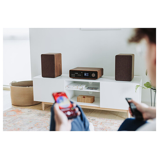 Mini-chaine Pure Classic Stereo Café/Noyer - Autre vue
