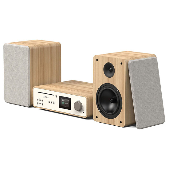 Mini-chaine Pure Classic Stereo Café/Noyer - Autre vue