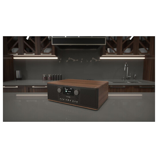 Mini-chaine Pure Classic C-D6 - Noir/Noyer - Autre vue