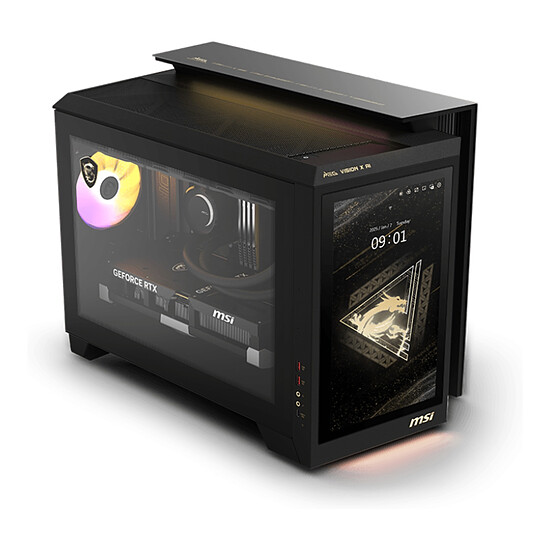PC de bureau MSI MEG Vision X AI 2NVZ9-003EU - Windows 11 - Autre vue