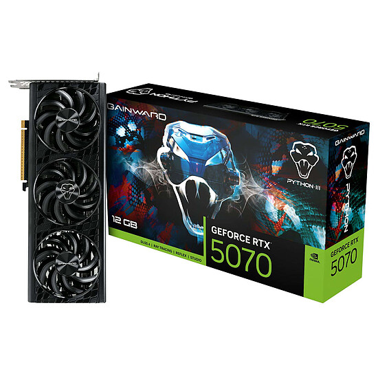 Carte graphique Gainward GeForce RTX 5070 Python III - Autre vue