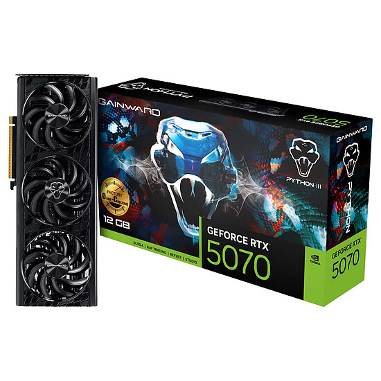 Carte graphique Gainward GeForce RTX 5070 Python III OC - Autre vue