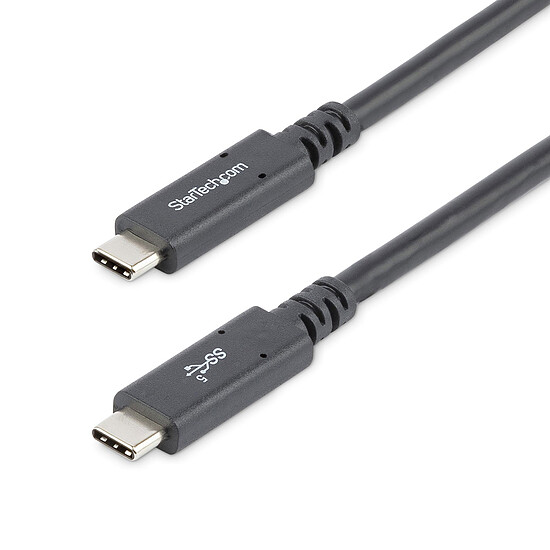 Câble USB StarTech.com Câble USB 3.0 USB-C vers USB-C avec Power Delivery 100 W - 1.8 m - Autre vue