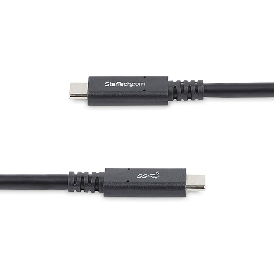 Câble USB StarTech.com Câble USB 3.0 USB-C vers USB-C avec Power Delivery 100 W - 1.8 m - Autre vue