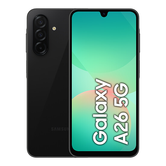 Smartphone Samsung Galaxy A26 5G Entreprise Edition (Noir) - 128 Go - 6 Go
