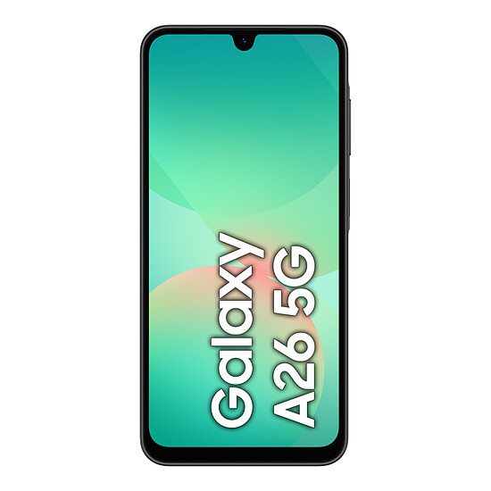 Smartphone Samsung Galaxy A26 5G (Noir) - 128 Go - 6 Go - Autre vue