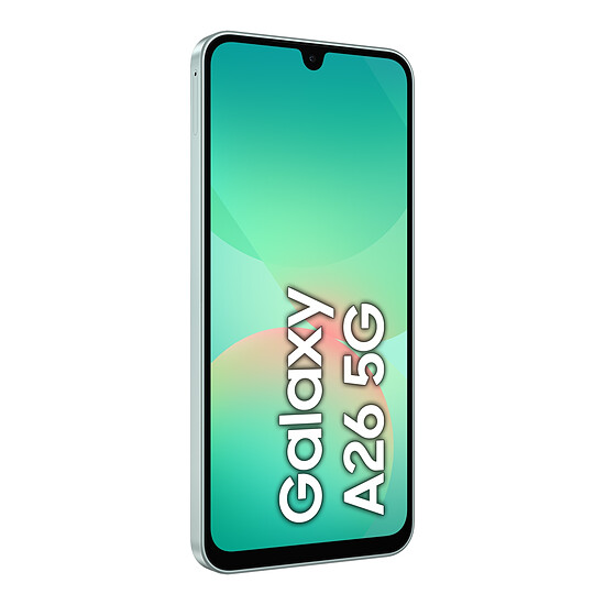 Smartphone reconditionné Samsung Galaxy A26 5G (Vert d'eau) - 128 Go - 6 Go · Reconditionné - Autre vue
