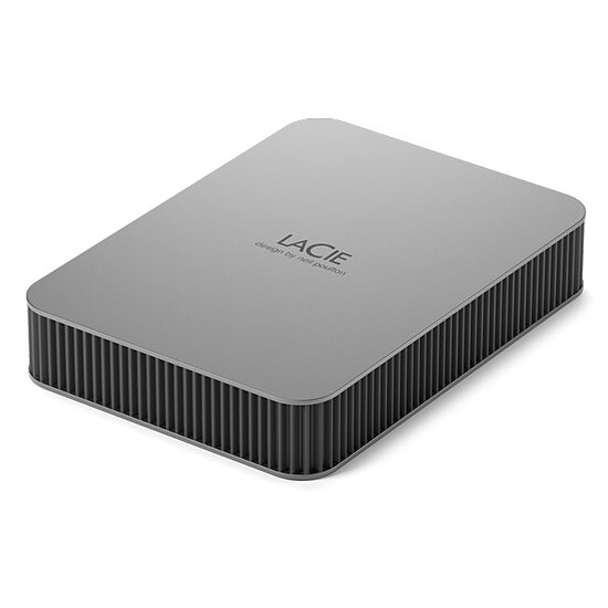 Disque dur externe LaCie Mobile Drive V2 Argent - 5 To - Autre vue