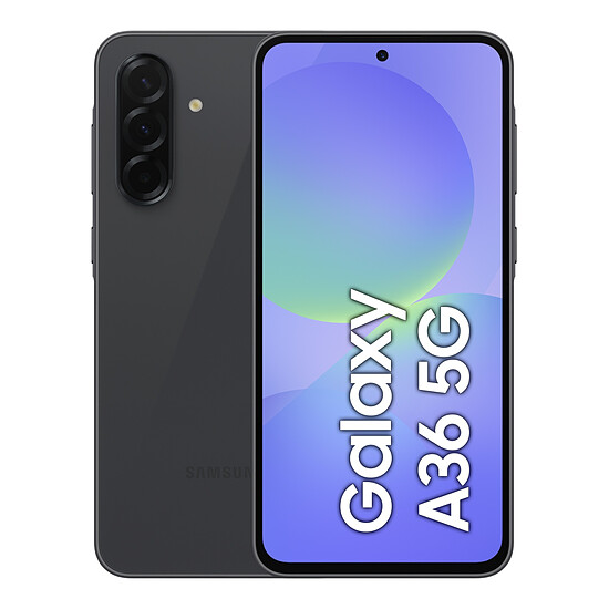 Smartphone reconditionné Samsung Galaxy A36 5G (Noir) - 128 Go - 6 Go · Reconditionné - Autre vue