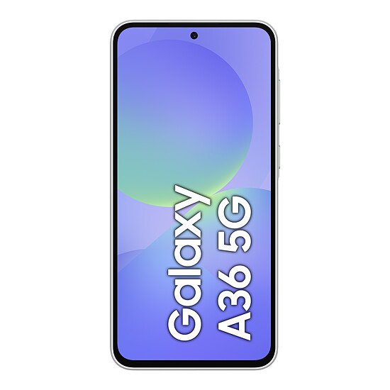 Smartphone reconditionné Samsung Galaxy A36 5G (Blanc) - 128 Go - 6 Go · Reconditionné - Autre vue