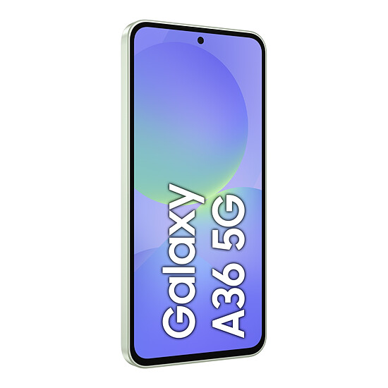 Smartphone reconditionné Samsung Galaxy A36 5G (Lime) - 128 Go - 6 Go · Reconditionné - Autre vue