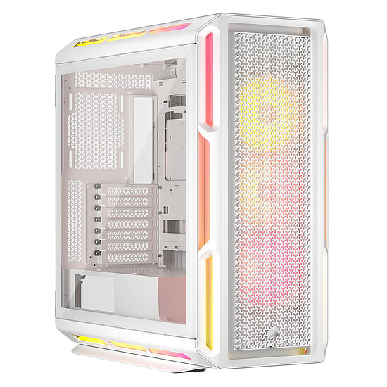 Boîtier PC Corsair iCUE 5000T LX RGB - Blanc
