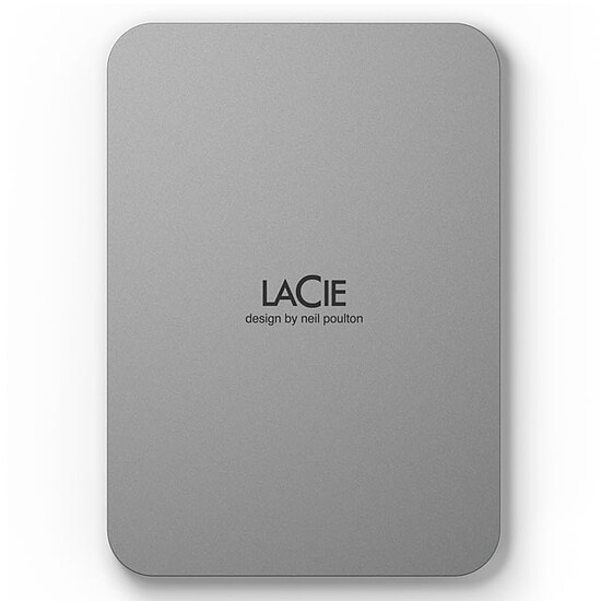 Disque dur externe LaCie Mobile Drive V2 Argent - 1 To  - Autre vue